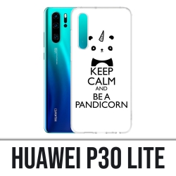 Coque Huawei P30 Lite - Keep Calm Pandicorn Panda Licorne