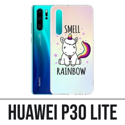 Custodia Huawei P30 Lite - Unicorn I Smell Raimbow