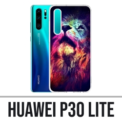 Huawei P30 Lite Case - Lion Galaxy