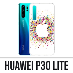 Huawei P30 Lite Case - Multicolored Apple Logo