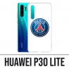 Coque Huawei P30 Lite - Logo Psg Fond Blanc