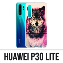 Funda Huawei P30 Lite - Triángulo Lobo