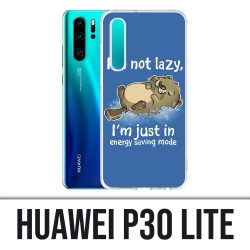 Coque Huawei P30 Lite - Loutre Not Lazy