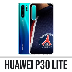 Custodia Huawei P30 Lite - Maglia psg Paris Saint Germain blu
