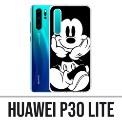 Huawei P30 Lite Case - Mickey Schwarzweiss