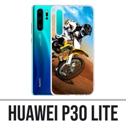 Coque Huawei P30 Lite - Motocross Sable