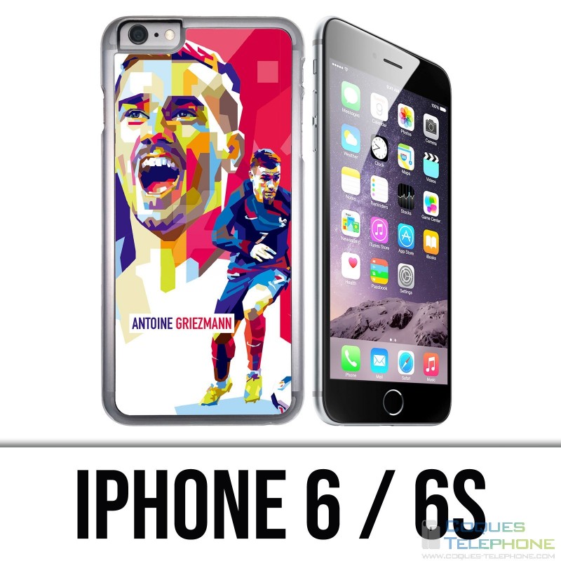 Coque iPhone 6 / 6S - Football Griezmann