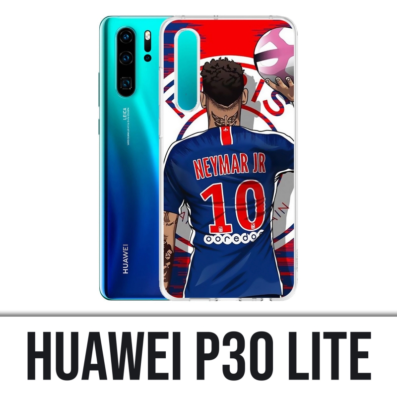 Custodia Huawei P30 Lite - Neymar Psg Cartoon