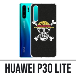 Coque Huawei P30 Lite - One Piece Logo Nom