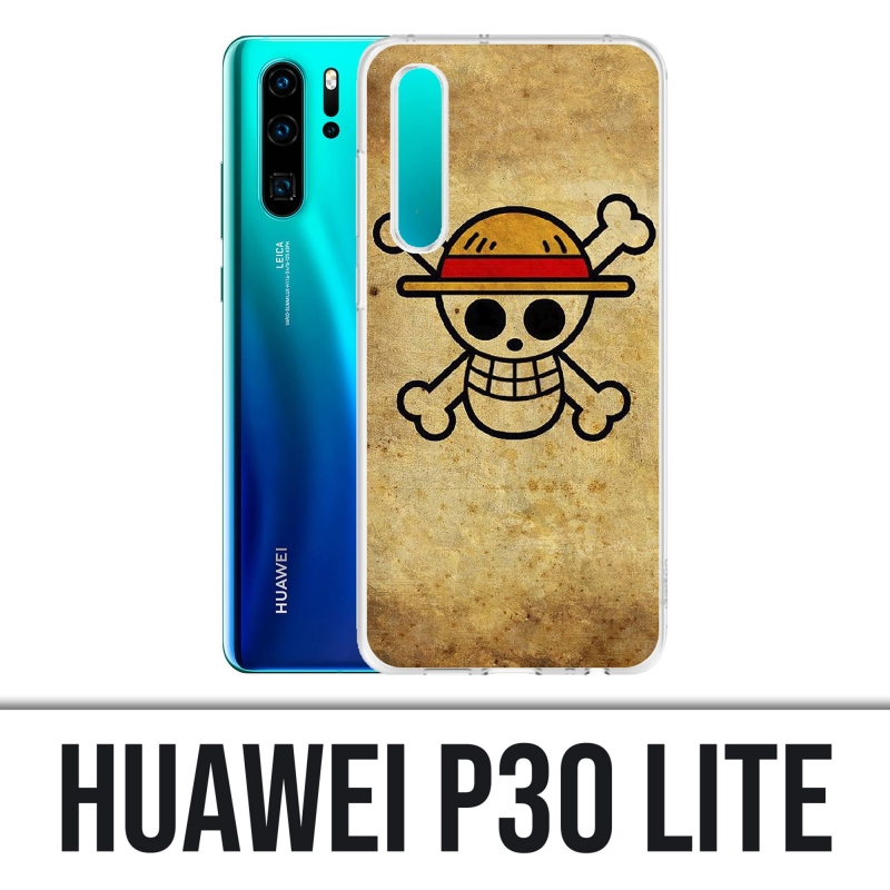 Huawei P30 Lite Case - Einteiliges Vintage Logo