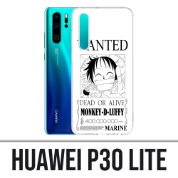 Coque Huawei P30 Lite - One Piece Wanted Luffy