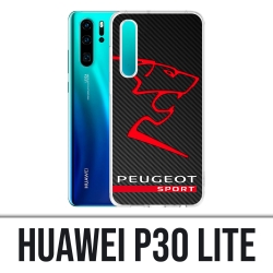 Coque Huawei P30 Lite - Peugeot Sport Logo