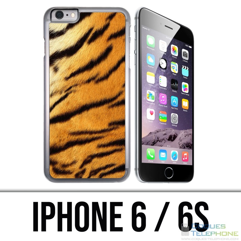 Custodia per iPhone 6 / 6S - Pelliccia di tigre