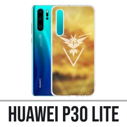 Funda Huawei P30 Lite - Pokémon Go Team Amarillo Grunge