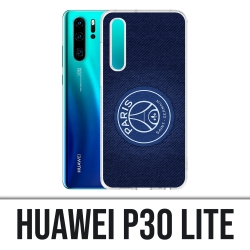 Custodia Huawei P30 Lite - Psg minimalista sfondo blu
