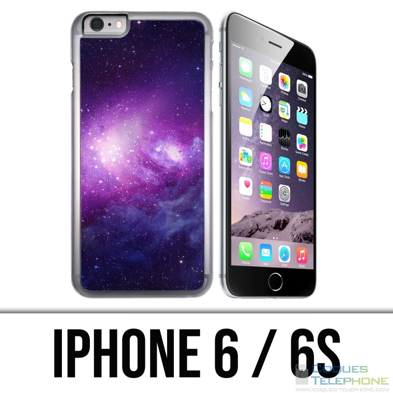 Funda para iPhone 6 / 6S - Galaxia púrpura