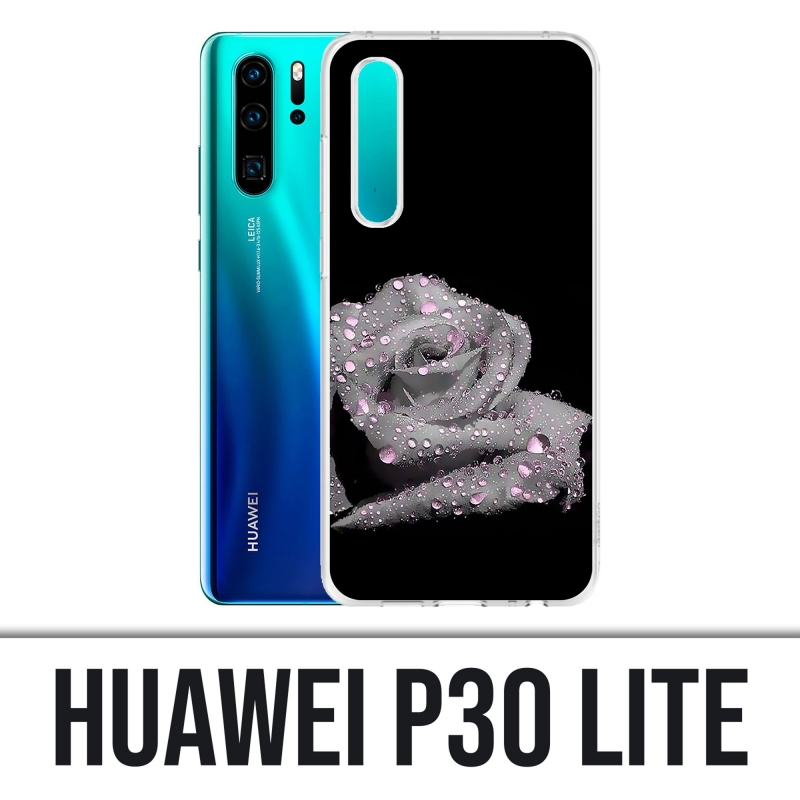 Funda Huawei P30 Lite - Gotas rosadas