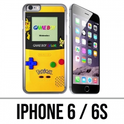 Custodia iPhone 6 / 6S - Game Boy Colore Pikachu Giallo Pokeì lun