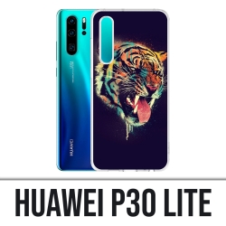 Coque Huawei P30 Lite - Tigre Peinture