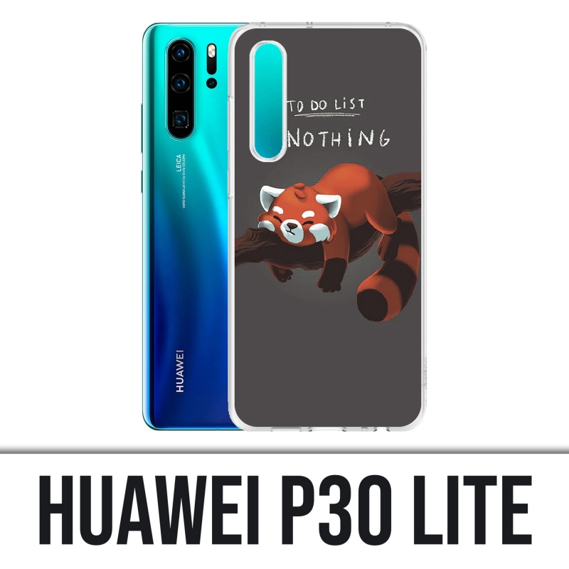 Huawei P30 Lite Case - To Do List Panda Roux