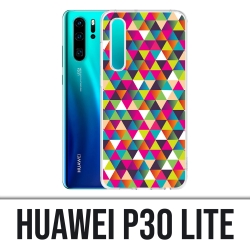 Huawei P30 Lite Case - Mehrfarbiges Dreieck