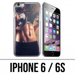 Coque iPhone 6 / 6S - Girl Musculation