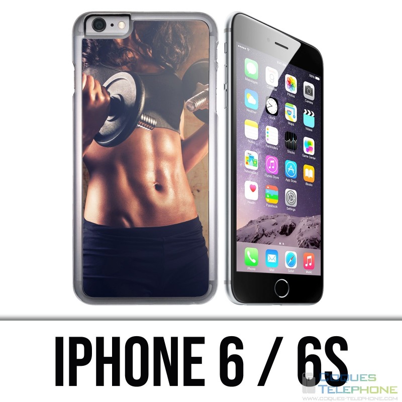 IPhone 6 / 6S Fall - Mädchen Bodybuilding