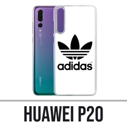 Funda Huawei P20 - Adidas Classic Blanco