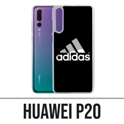Custodia Huawei P20 - Logo Adidas nero