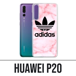 Coque Huawei P20 - Adidas Marble Pink