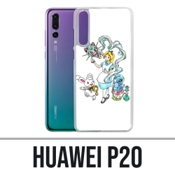 Custodia Huawei P20 - Pokémon Alice nel paese delle meraviglie