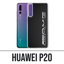 Huawei P20 case - Amg Carbone Logo