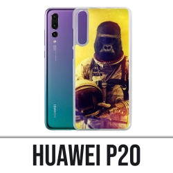 Funda Huawei P20 - Animal Astronaut Monkey