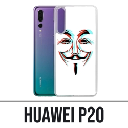 Cover Huawei P20 - 3D anonimo