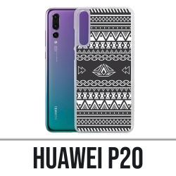 Coque Huawei P20 - Azteque Gris