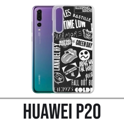 Huawei P20 case - Rock Badge