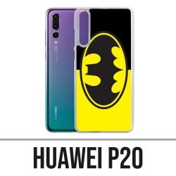 Huawei P20 Hülle - Batman Logo Classic Gelb Schwarz