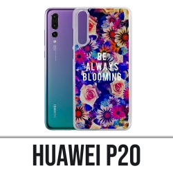 Custodia Huawei P20: Be Always Blooming