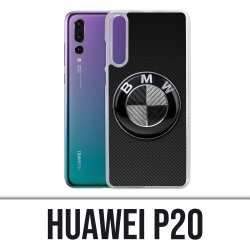Custodia Huawei P20 - Logo Bmw Carbon