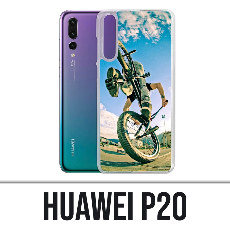 Coque Huawei P20 - Bmx Stoppie