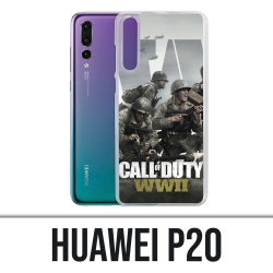 Coque Huawei P20 - Call Of Duty Ww2 Personnages