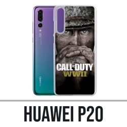 Funda Huawei P20 - Soldados Call of Duty Ww2