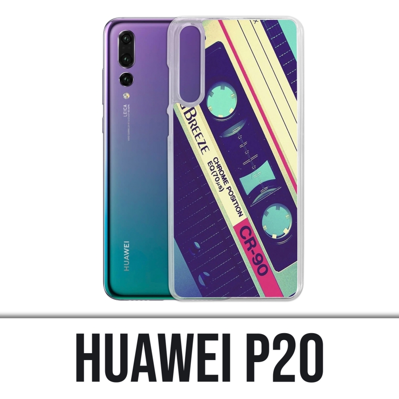 Coque Huawei P20 - Cassette Audio Sound Breeze