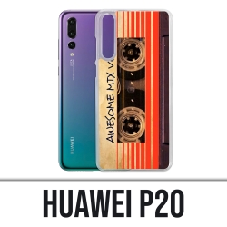 Funda Huawei P20 - Cassette de audio Vintage Guardianes de la galaxia