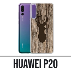 Custodia Huawei P20 - Deer Wood