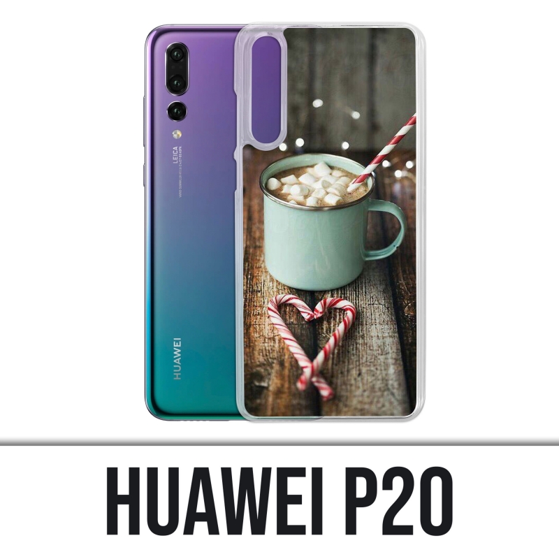 Huawei P20 Case - Hot Chocolate Marshmallow