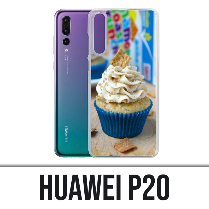 Huawei P20 Hülle - Blue Cupcake
