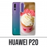 Huawei P20 Case - Cupcake Rose
