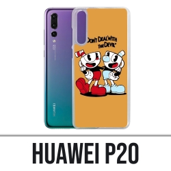 Huawei P20 case - Cuphead