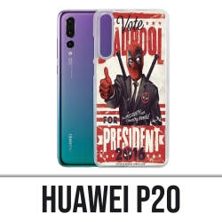 Custodia Huawei P20 - Deadpool President